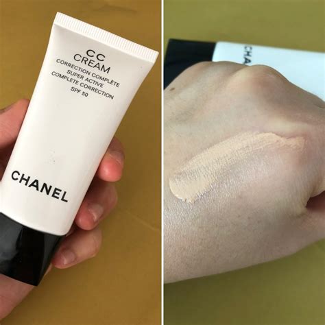 review cc cream chanel|Chanel cc cream complete correction.